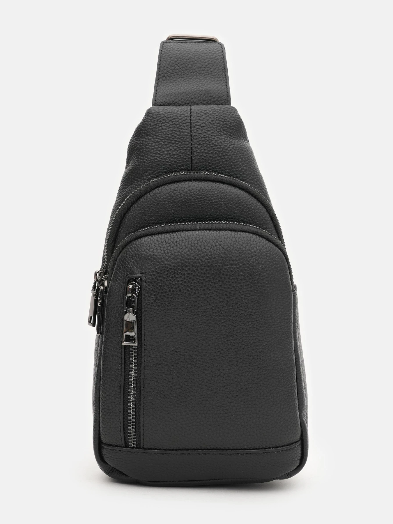 Рюкзаки Borsa Leather модель K1328b-black Рюкзаки Borsa Leather модель K1328b-black Фото