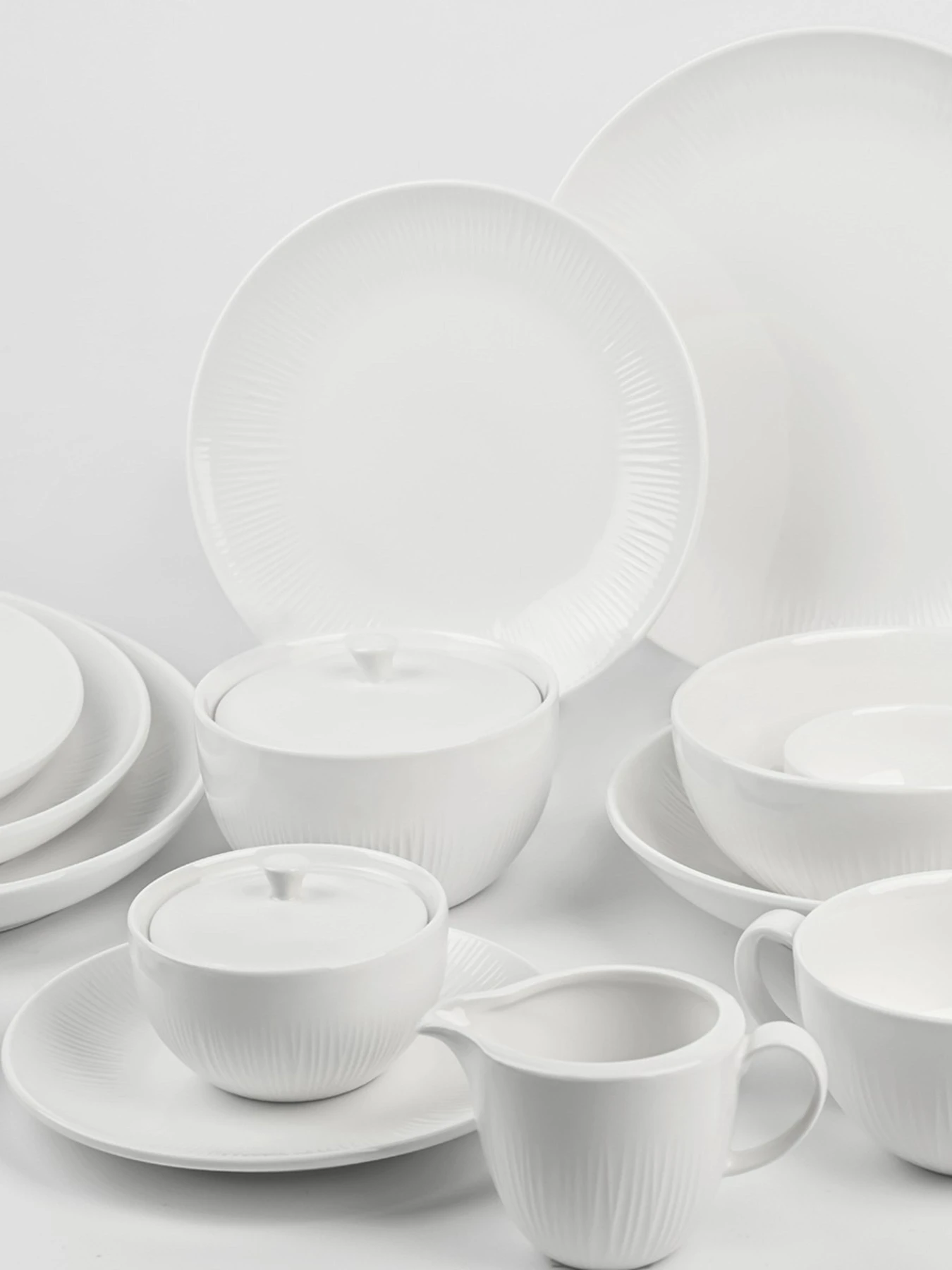 Сахарница "Луч" фарфоровая белая MBM HOME модель KP-113 WHITE Фото