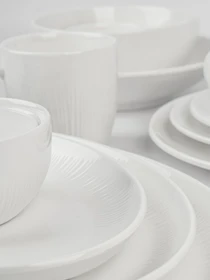 Сахарница "Луч" фарфоровая белая MBM HOME модель KP-113 WHITE Фото