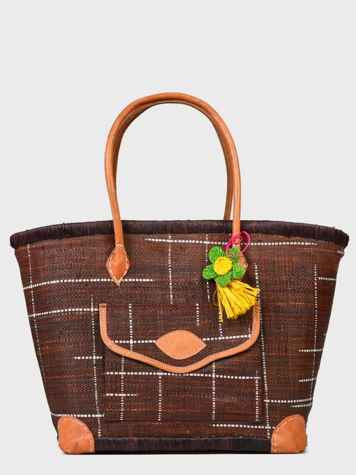 Сумки Le Comptoir de la plage модель Manjopika_Braun Фото