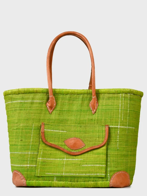Сумки Le Comptoir de la plage модель Manjopika_Green Фото