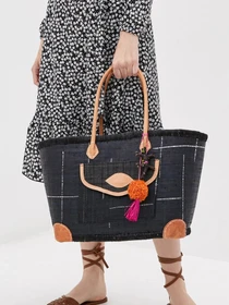 Сумки Le Comptoir de la plage модель Manjopika_Black Фото