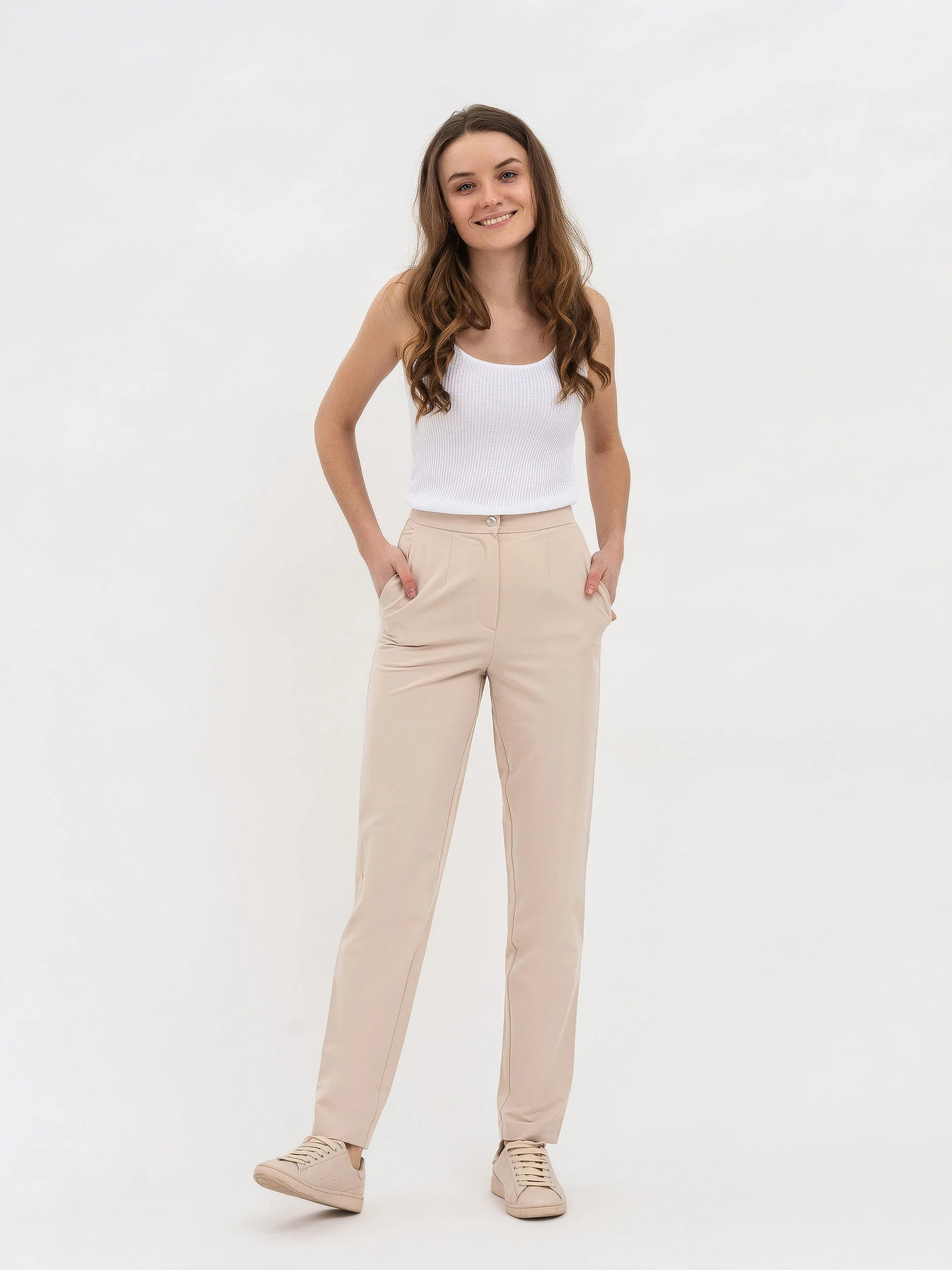 Брюки Lesia модель BeigeAmika03WPNTLS Фото