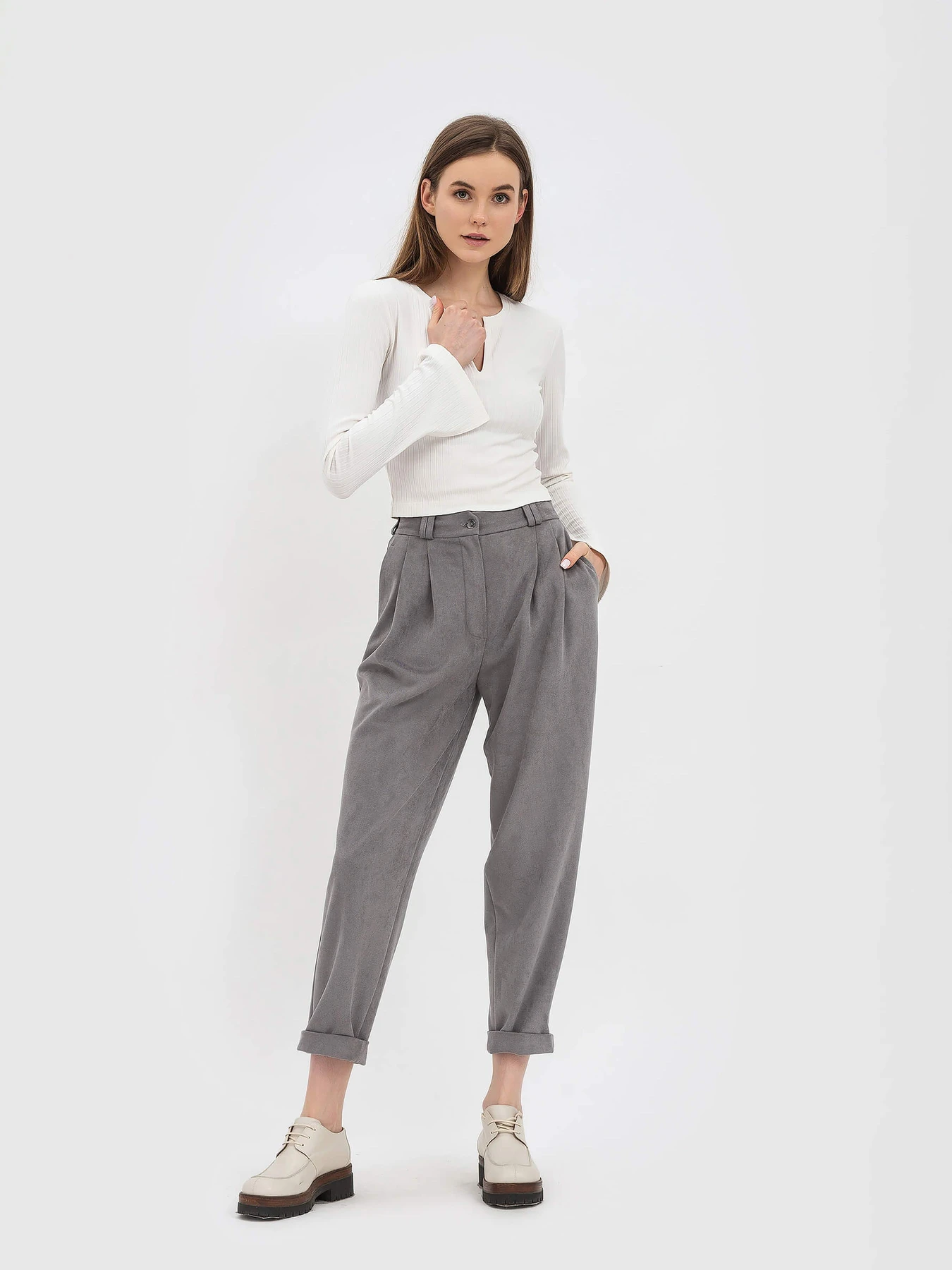 Штани Lesia модель GreyTuenoWPNTLS Фото