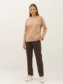 Брюки Lesia модель Deka01BrownWPNTLS Фото