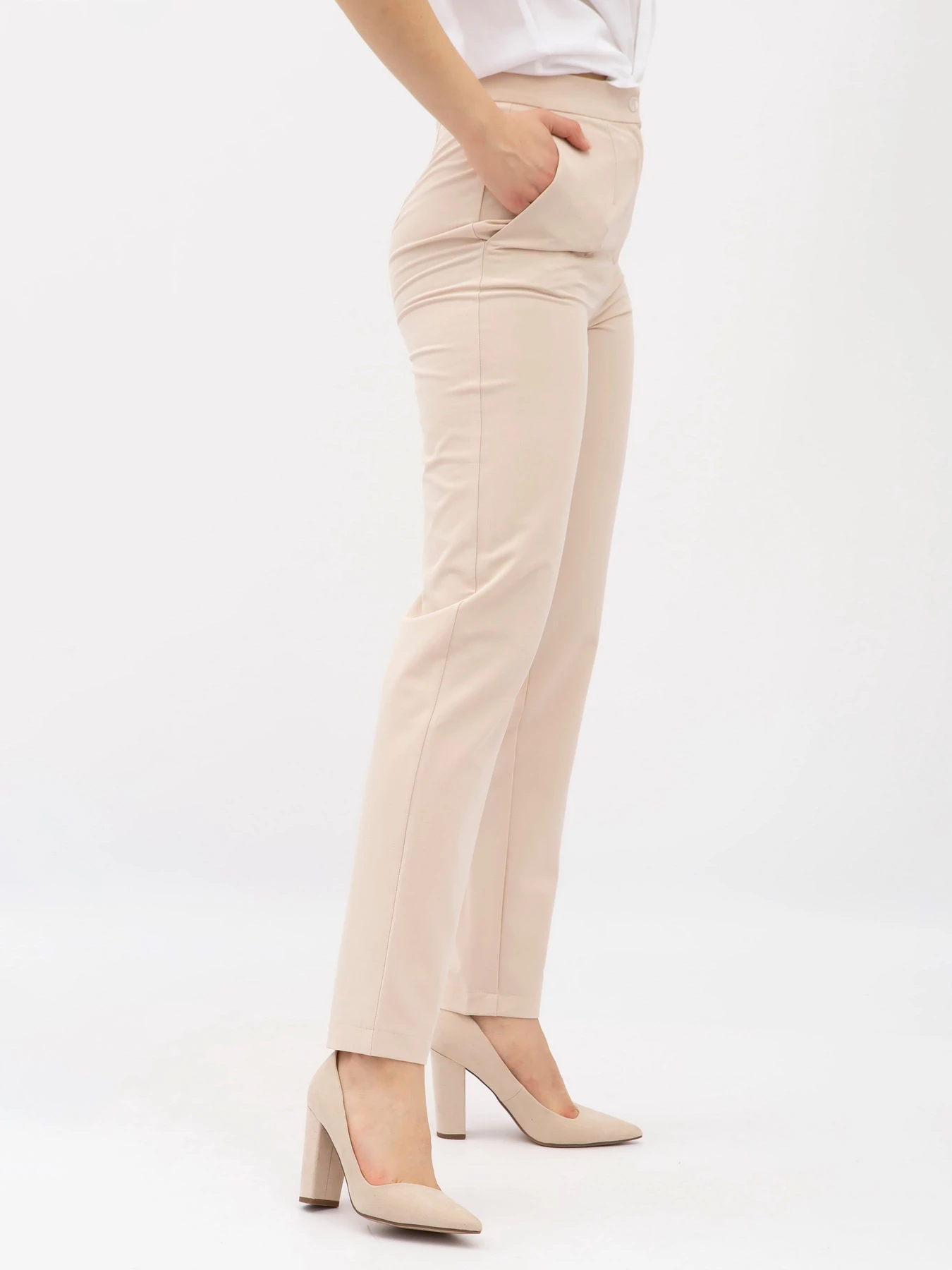 Брюки Lesia модель Amika22BeigeWPNTLS Фото