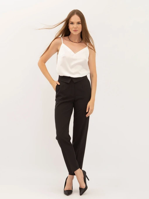 Брюки Lesia модель Unati001BlackWPNTLS Фото