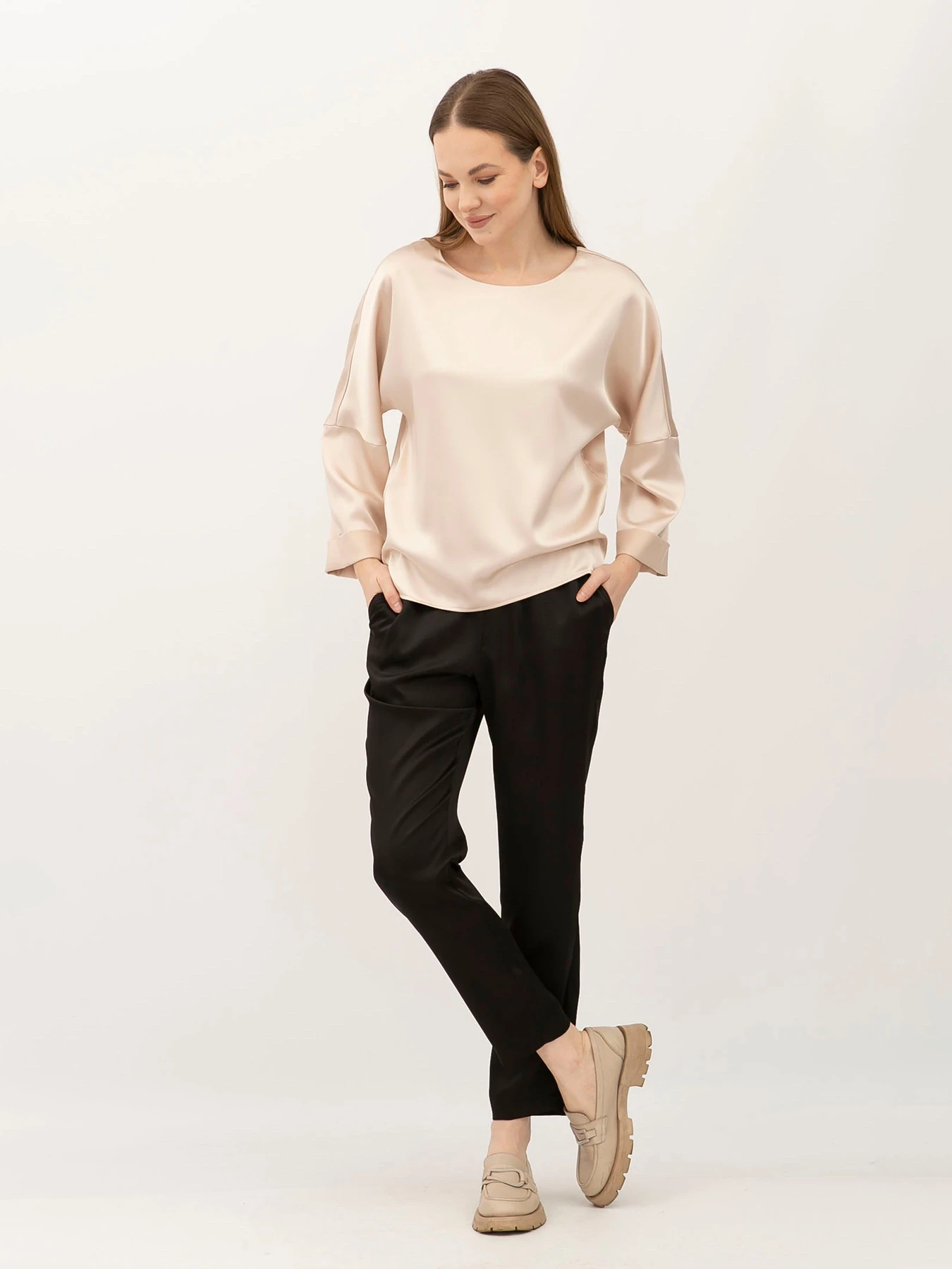 Брюки Lesia модель Birsen001BlackWPNTLS Фото
