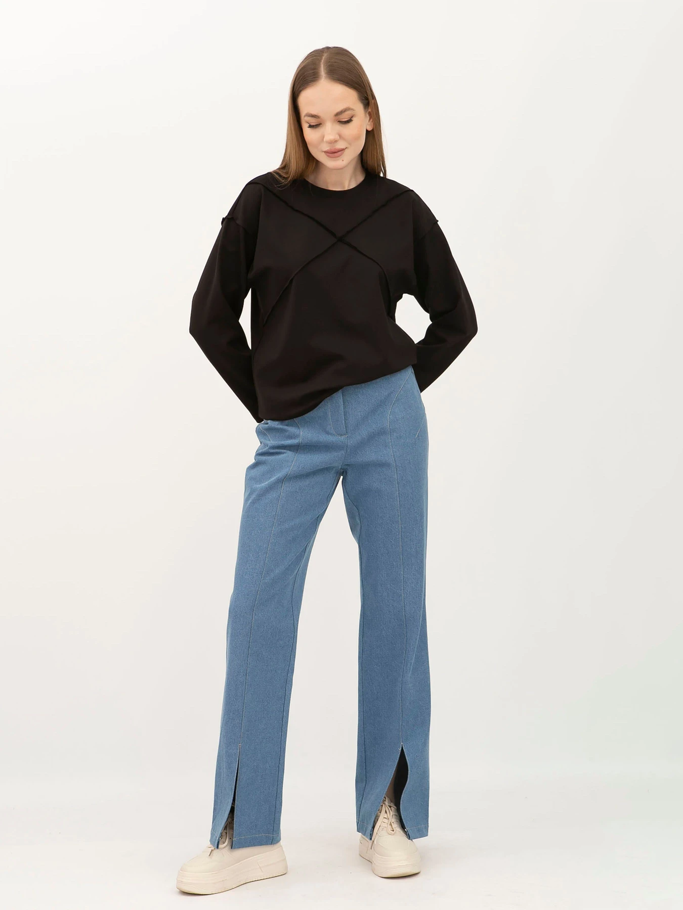 Брюки Lesia модель Azuka11BlueWPNTLS Фото