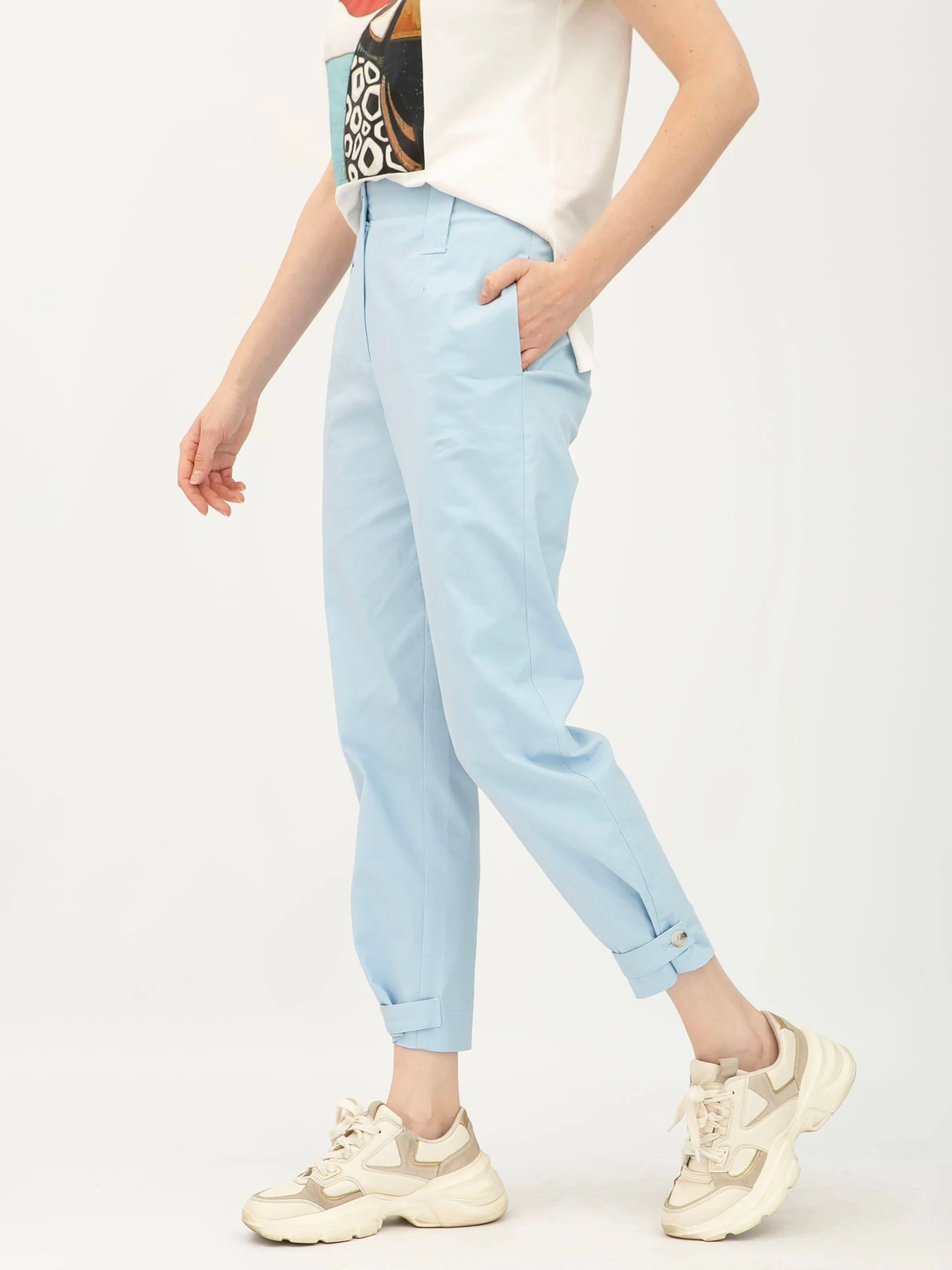 Брюки Lesia модель Zorin01LightBlueWPNTLS Фото
