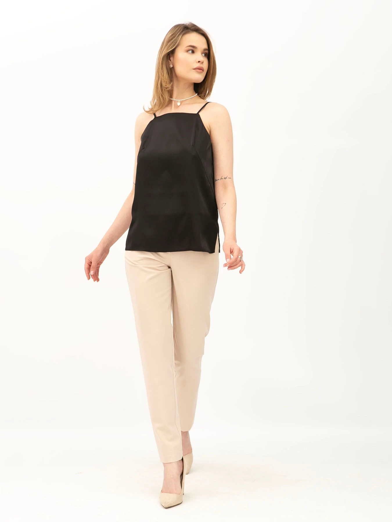 Брюки Lesia модель Fiore03BeigeWPNTLS Фото