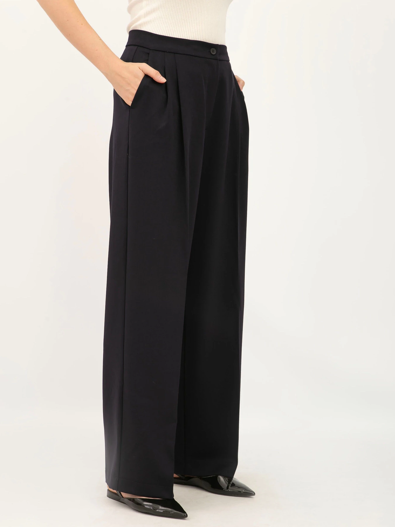 Штани Lesia модель Amika25BlueWPNTLS Фото