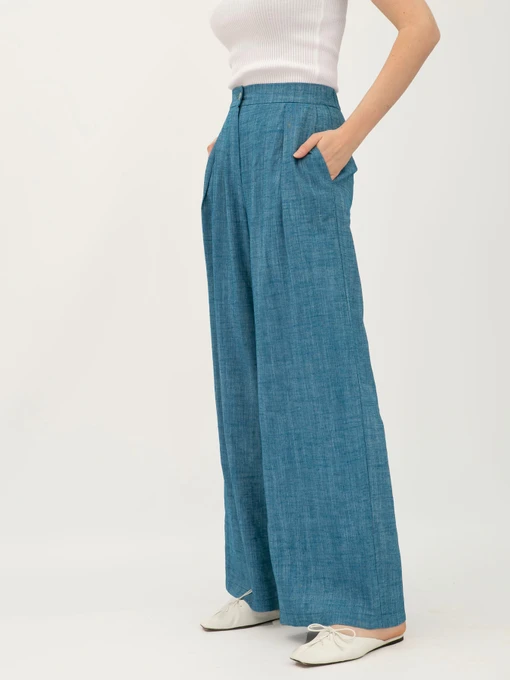 Штани Lesia модель Melari11BlueWPNTLS Фото