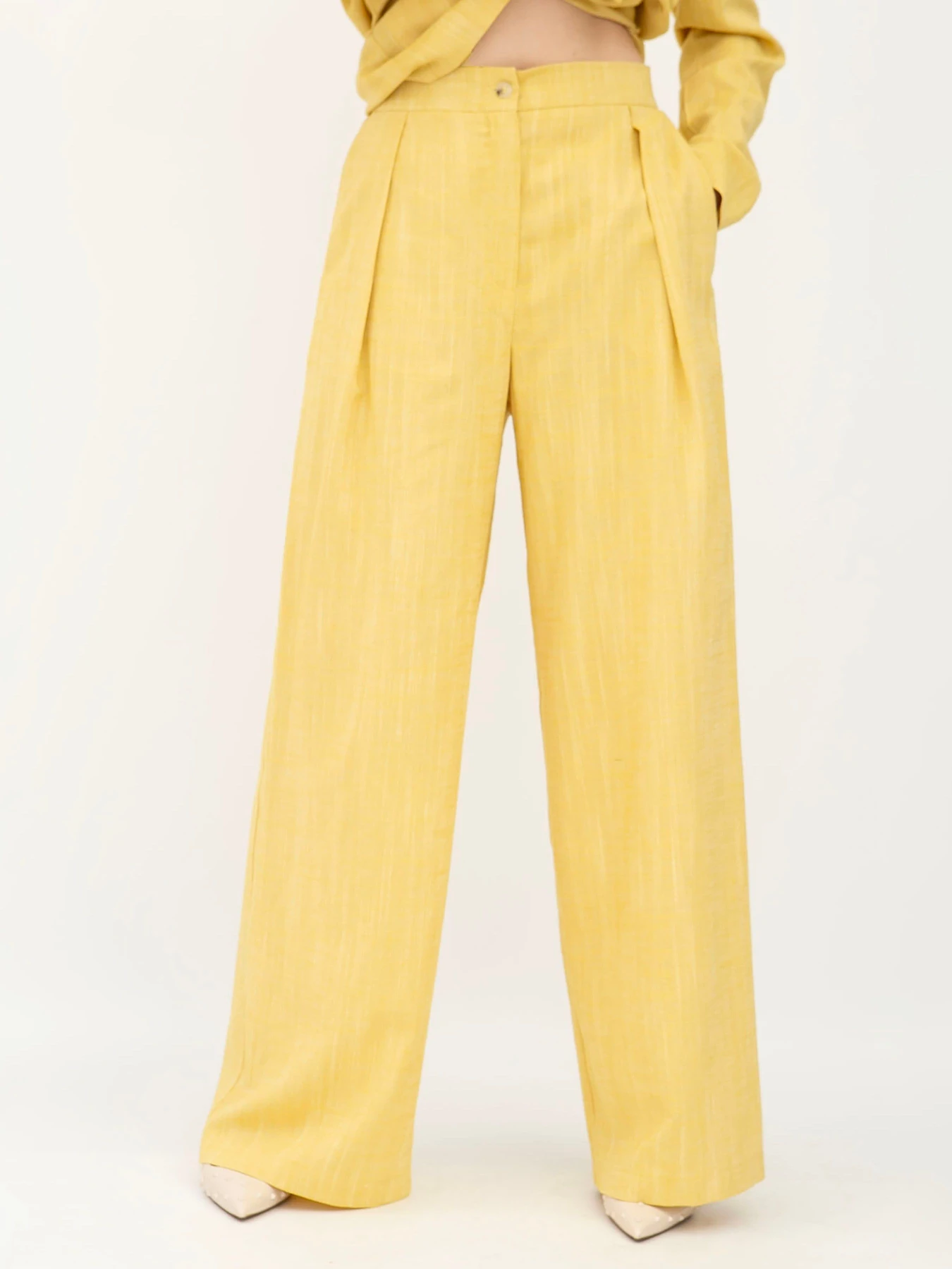 Штани Lesia модель Melari13YellowWPNTLS Фото