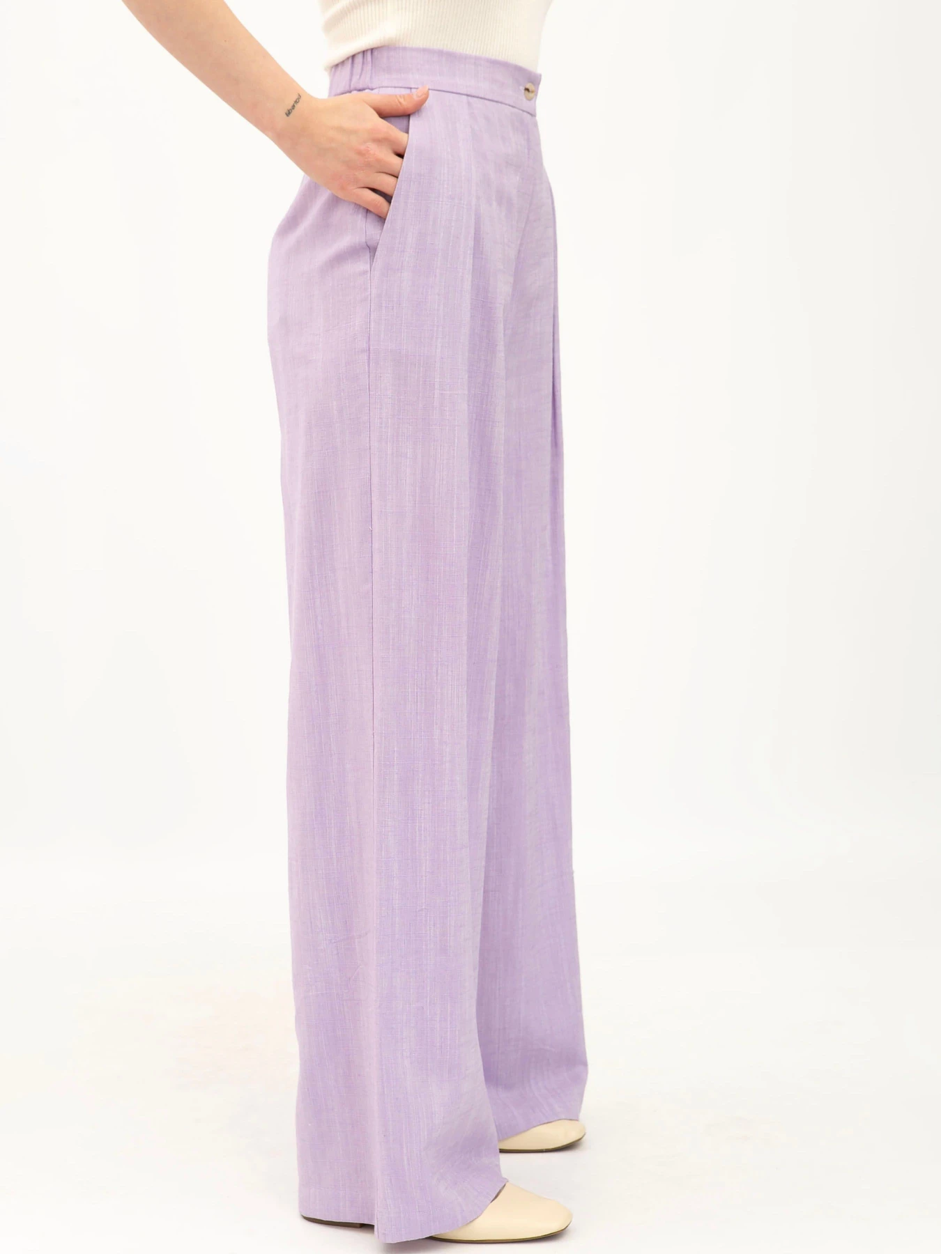 Брюки Lesia модель Melari16LilacWPNTLS Фото