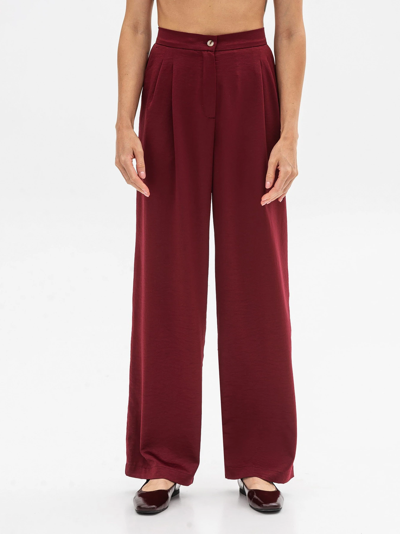 Штани Lesia модель Amika004BurgundyWPNTLS Фото