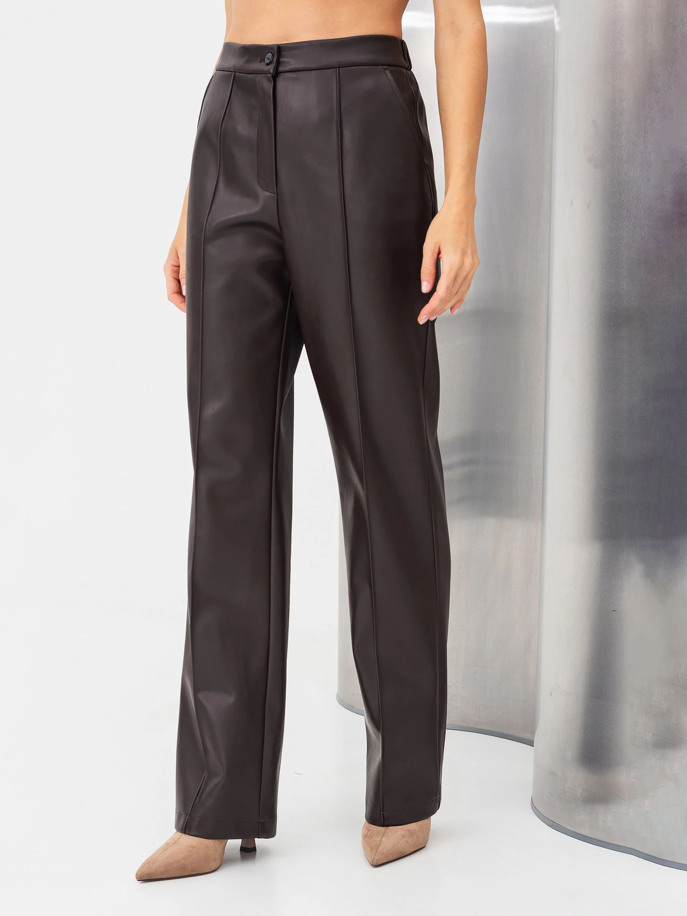 Штани Lesia модель Dalen01BrownWPNTLS Фото