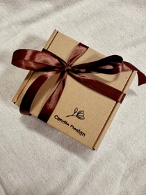 Набір аромасвічок "Мандаринки",аромат Chiffon, з натурального оливкового воску Candle Design модель 200.0033 Фото