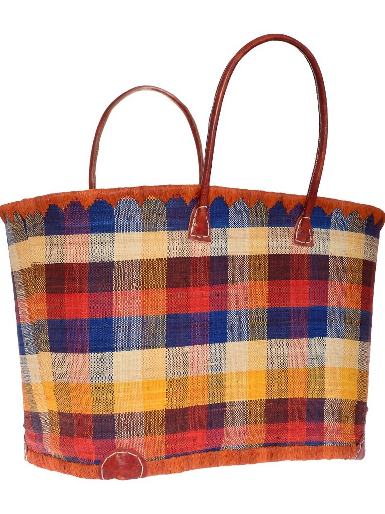 Сумки Le Comptoir de la plage модель Madras_GM_Caramel Фото