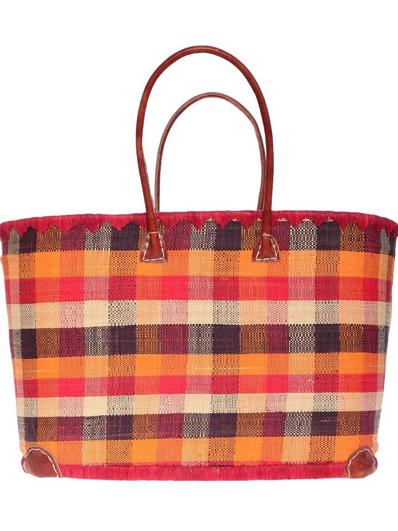 Сумки Le Comptoir de la plage модель Madras_GM_Rouge Сумки Le Comptoir de la plage модель Madras_GM_Rouge Фото