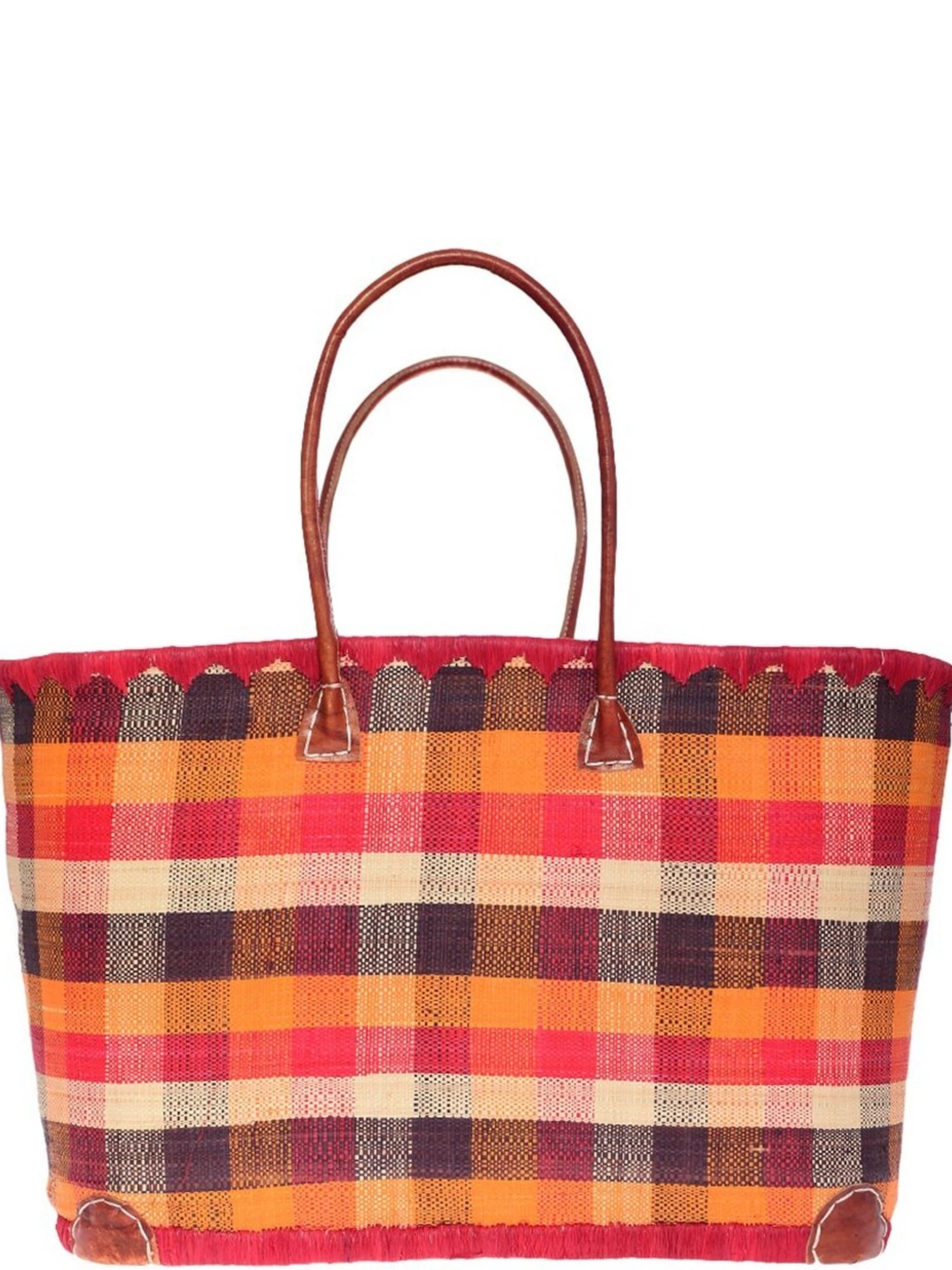 Сумки Le Comptoir de la plage модель Madras_GM_Rouge Сумки Le Comptoir de la plage модель Madras_GM_Rouge Фото