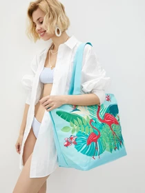 Сумки Le Comptoir de la plage модель Tropical_Flamingo Фото
