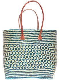 Сумки Le Comptoir de la plage модель Rayas_GM_Turquoise Фото