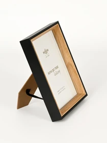 Фоторамка "Воспоминания" черная/дерево MBM HOME модель PH-1 BLACK/WOOD Фото