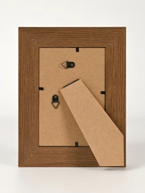 Фоторамка "Епізоди" темне дерево з бежевим MBM HOME модель PH-4 BEIGE/WOOD Фото