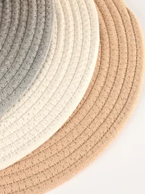Коврик сервировочный хлопковый бежевый MBM HOME модель TH-35 BEIGE Фото