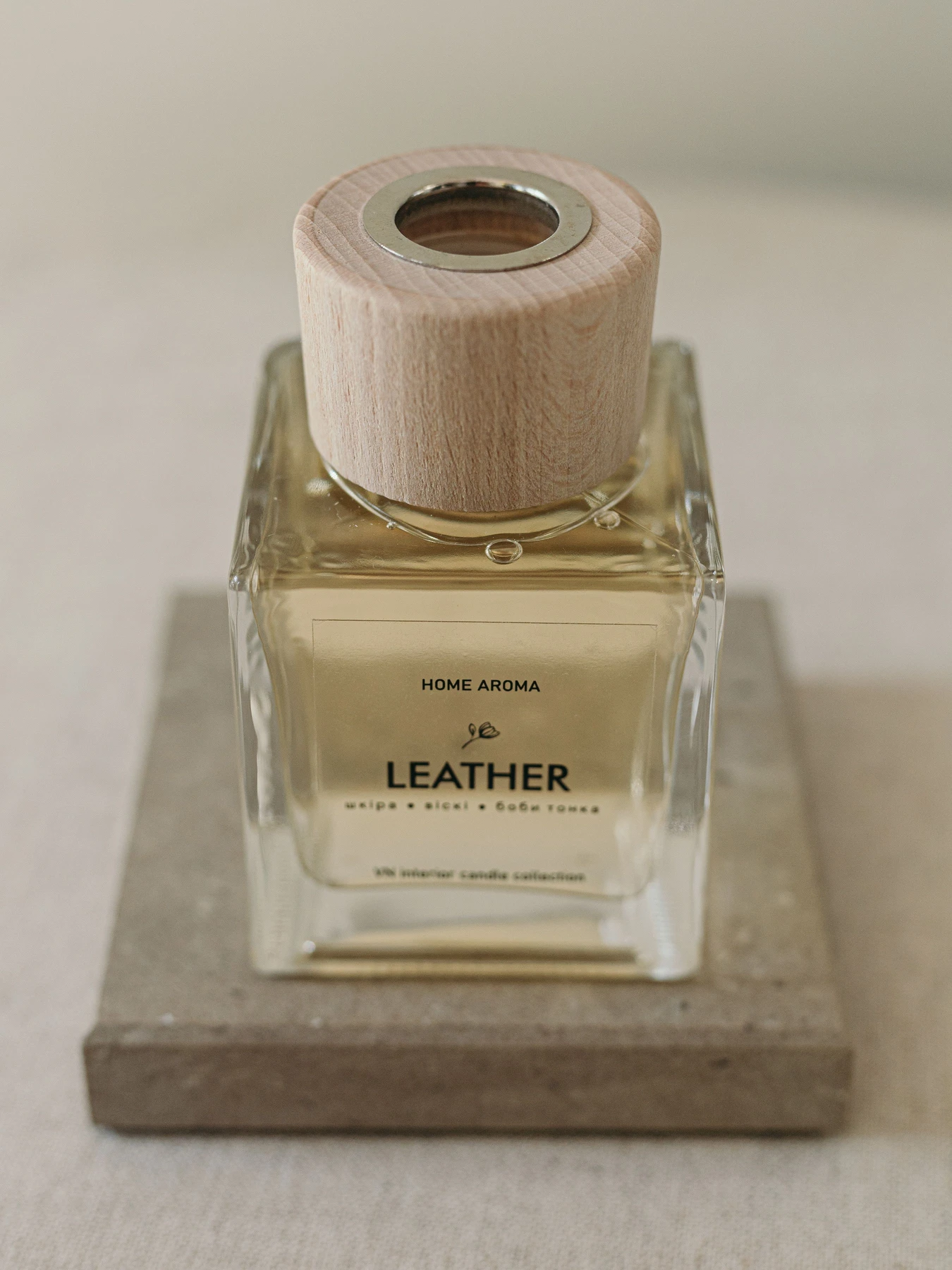 Аромадифузор "LEATHER"з паличками, для дому Candle Design модель 150.0005 Фото