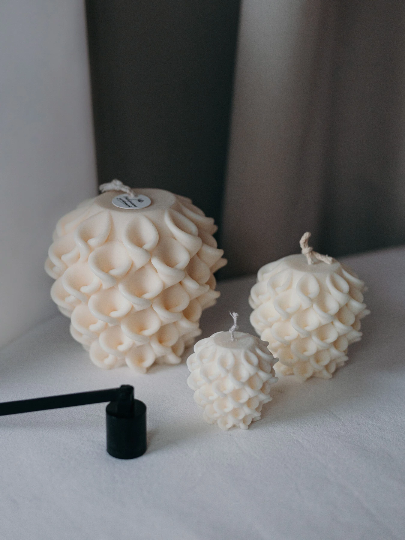 Набор фигурных свечей "Кружево" из натурального соевого воска. Candle Design модель 200.0026 Набор фигурных свечей "Кружево" из натурального соевого воска. Candle Design модель 200.0026 Фото