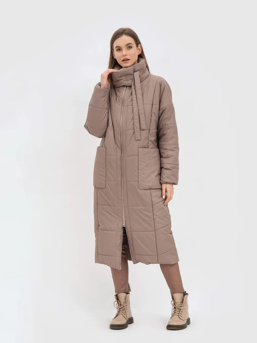 Куртки та дублянки Lesia модель BeigeLadreWMNSCTLS Фото