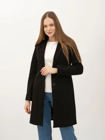 Пальто и плащи Lesia модель Karo01BlackWMNSCTLS Фото