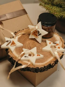 Набор аромасаше, аромат "Wassail" (глинтвейн) из натурального оливкового воска Candle Design модель 160.2019 Фото