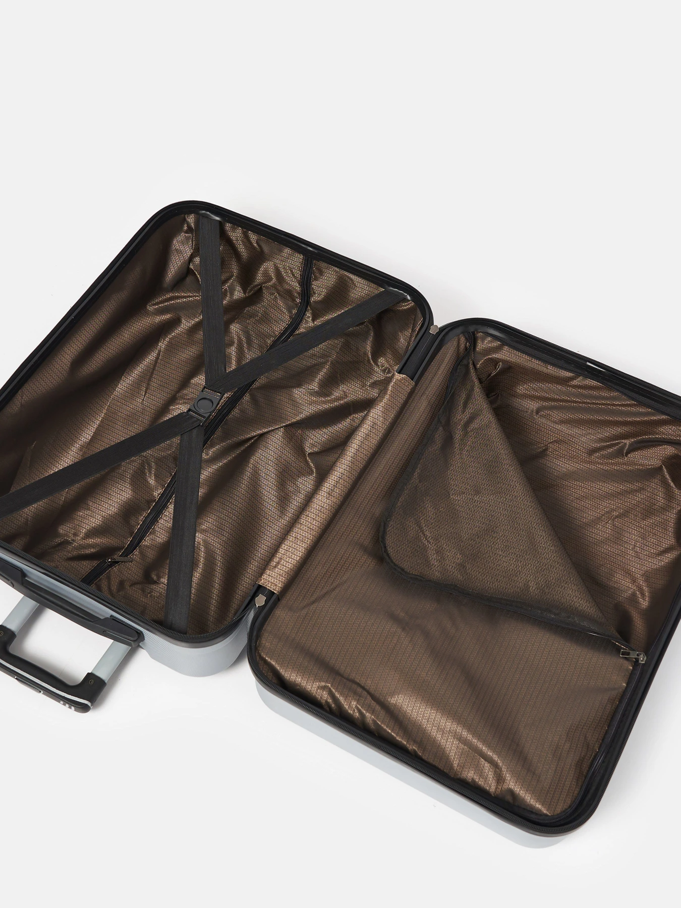 Дорожные сумки и чемоданы Ricco Grande модель T1ABS500silver-XL Фото