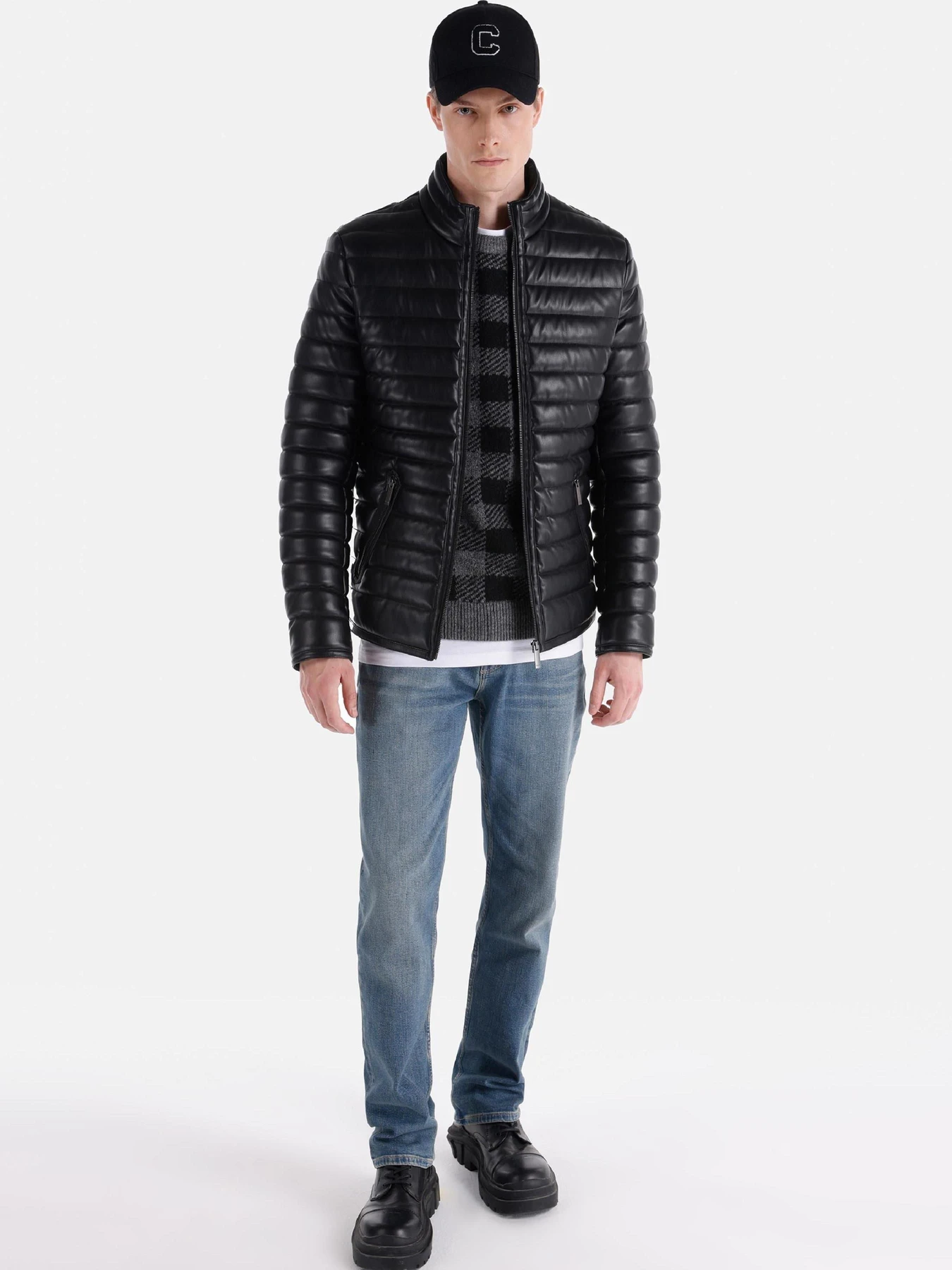 Куртки и дубленки Colin’s модель CL1028717_q1.v1_BLK Фото