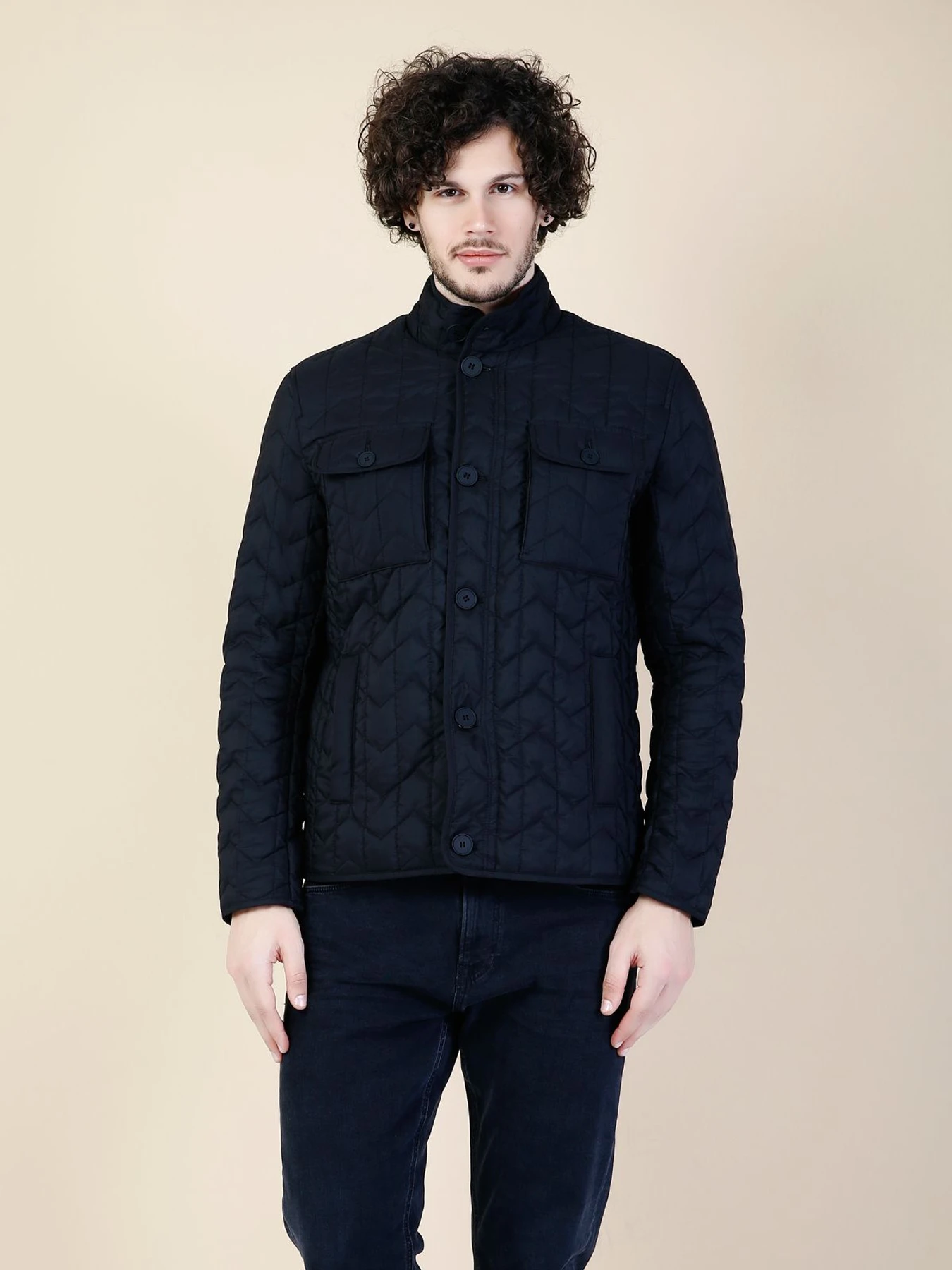 Куртки и дубленки Colin’s модель CL1032225_q1.v1_BLK Фото