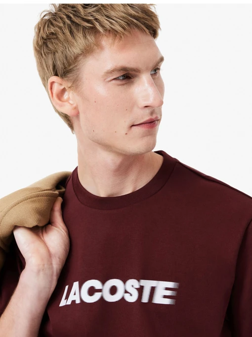 Бавовняна Чоловіча Футболка Lacoste фото 2