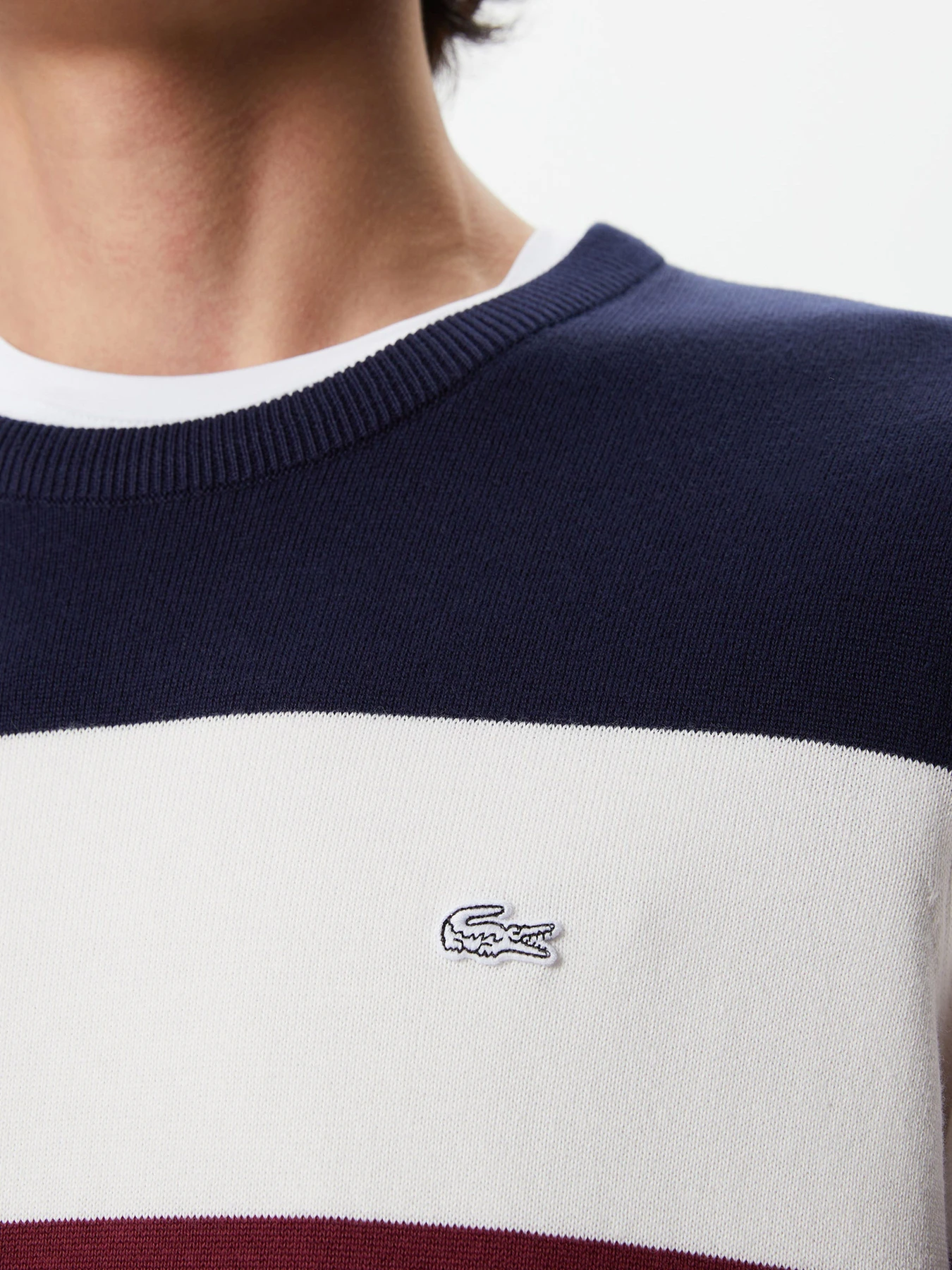 Свитры и кардиганы Lacoste модель AH215757L Фото
