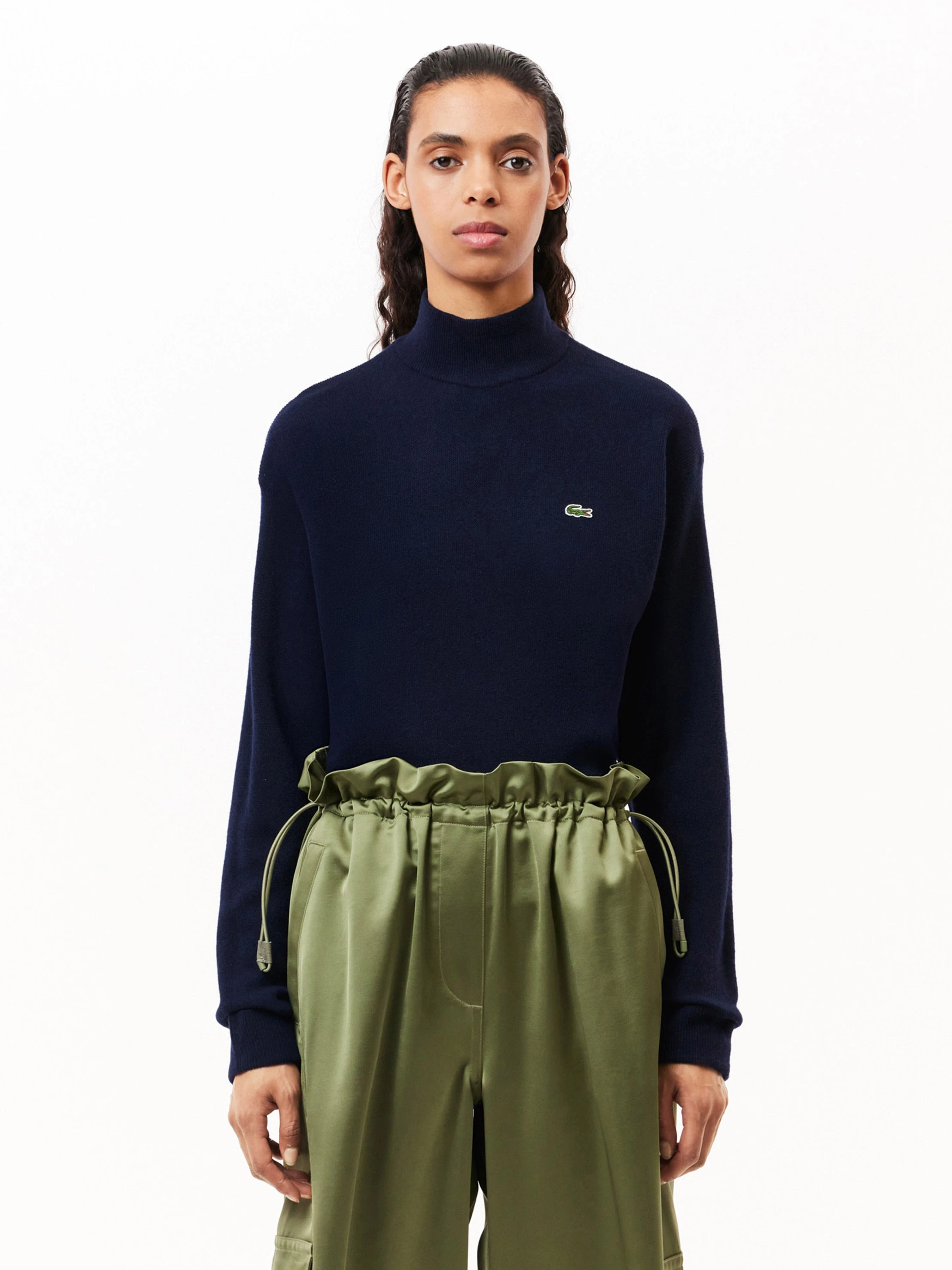 Вовняний Жіночий Светр Lacoste