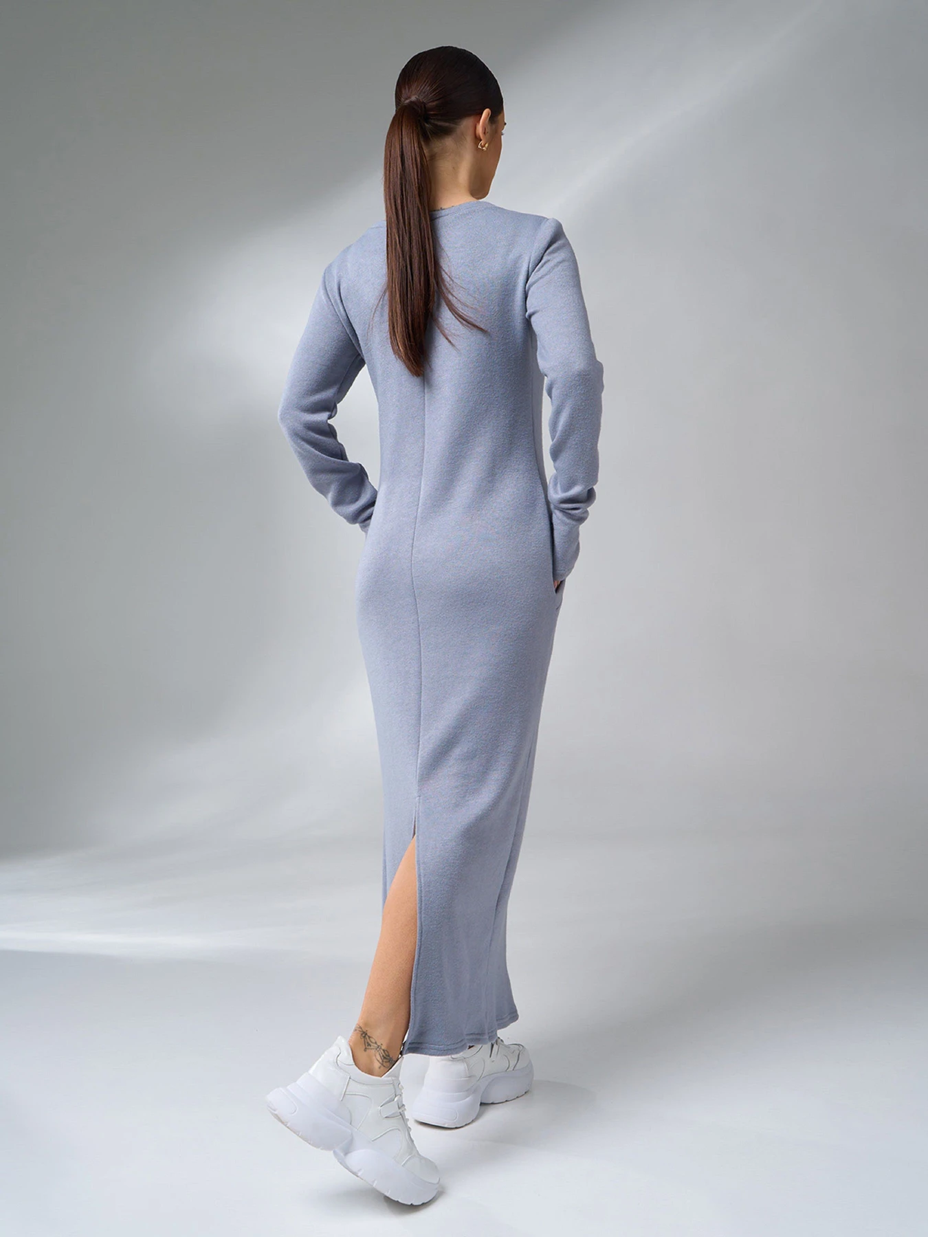 Платья ISSA Plus модель 14982_серый Платья ISSA Plus модель 14982_серый Фото