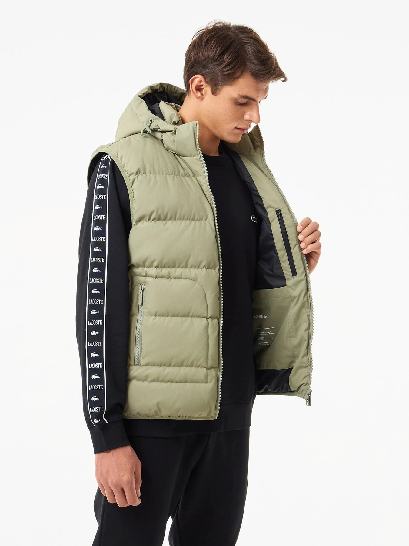 Куртки та дублянки Lacoste модель BH2317BMY Фото