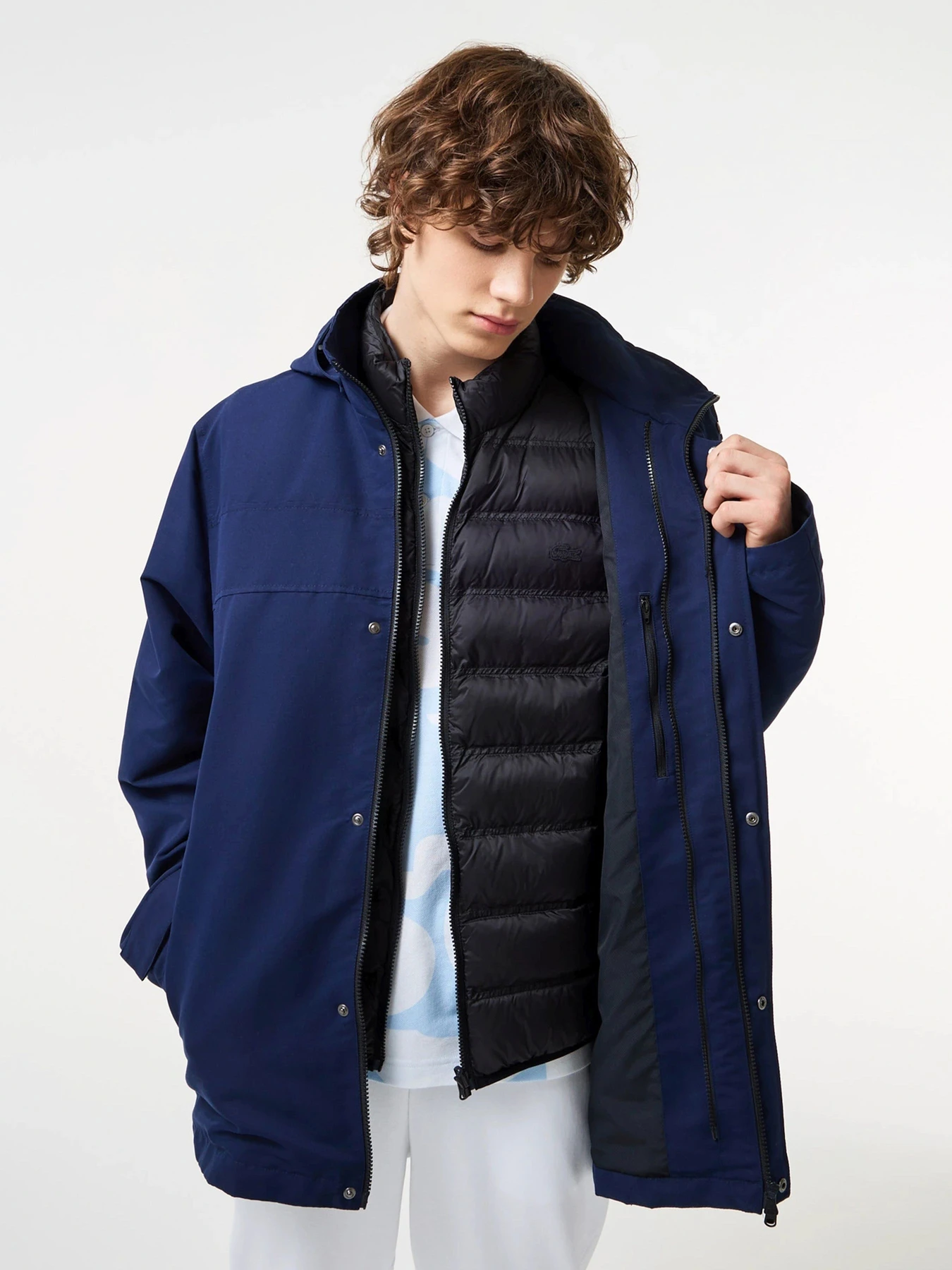 Куртки та дублянки Lacoste модель BH0412166 Фото