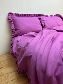 Підковдра з рюшами ягідна Cozy модель 9557962 Фото