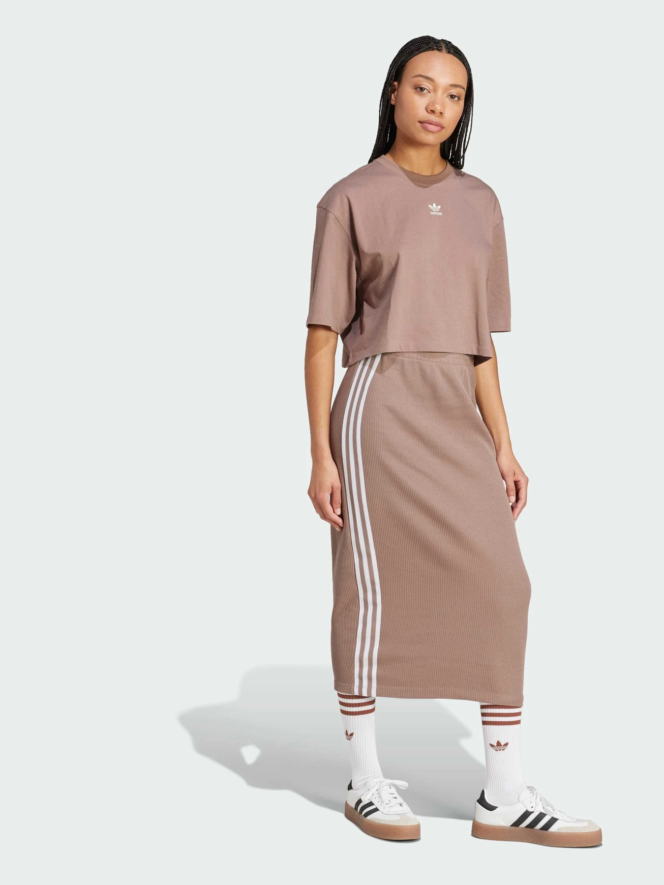 Юбки Adidas Adicolor модель JD4606 Юбки Adidas Adicolor модель JD4606 Фото