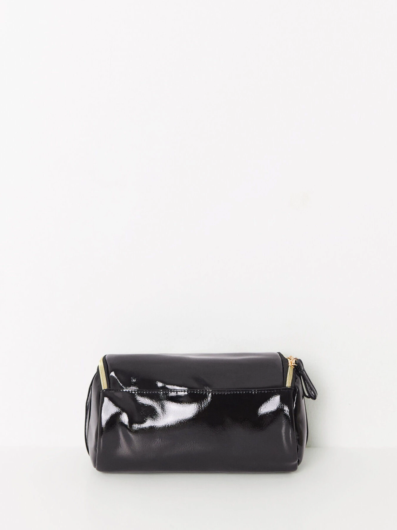 Средняя косметичка из лакированной кожи Women'secret модель 4848838-01 Фото