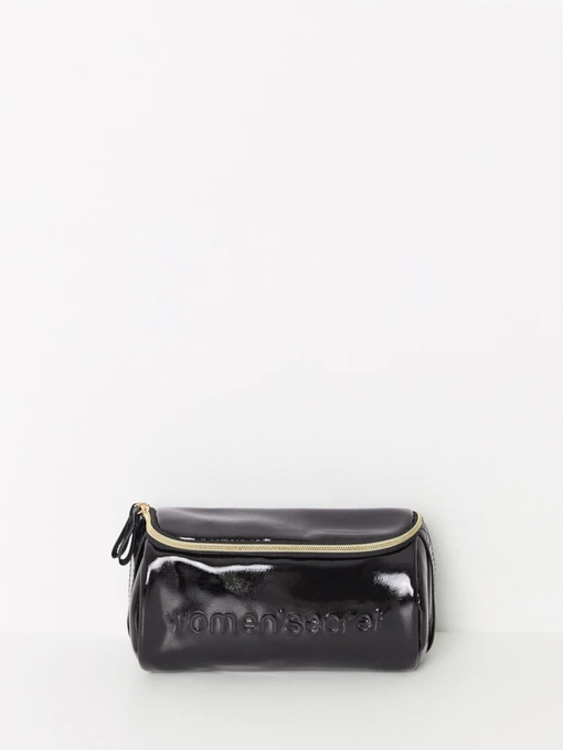 Середня косметичка із лакованої шкіри Women'secret модель 4848838-01 Фото