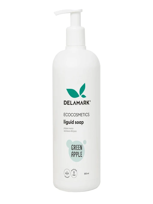 Рідке мило Delamark Зелене яблуко DeLaMark модель 4820152330833 Фото