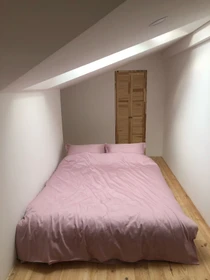 Підковдра рожева з вишитими білими зірками Cozy модель 8009408 Фото